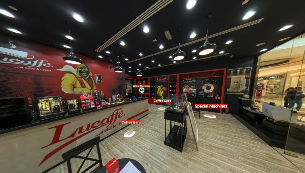 lucaffe 360 tour